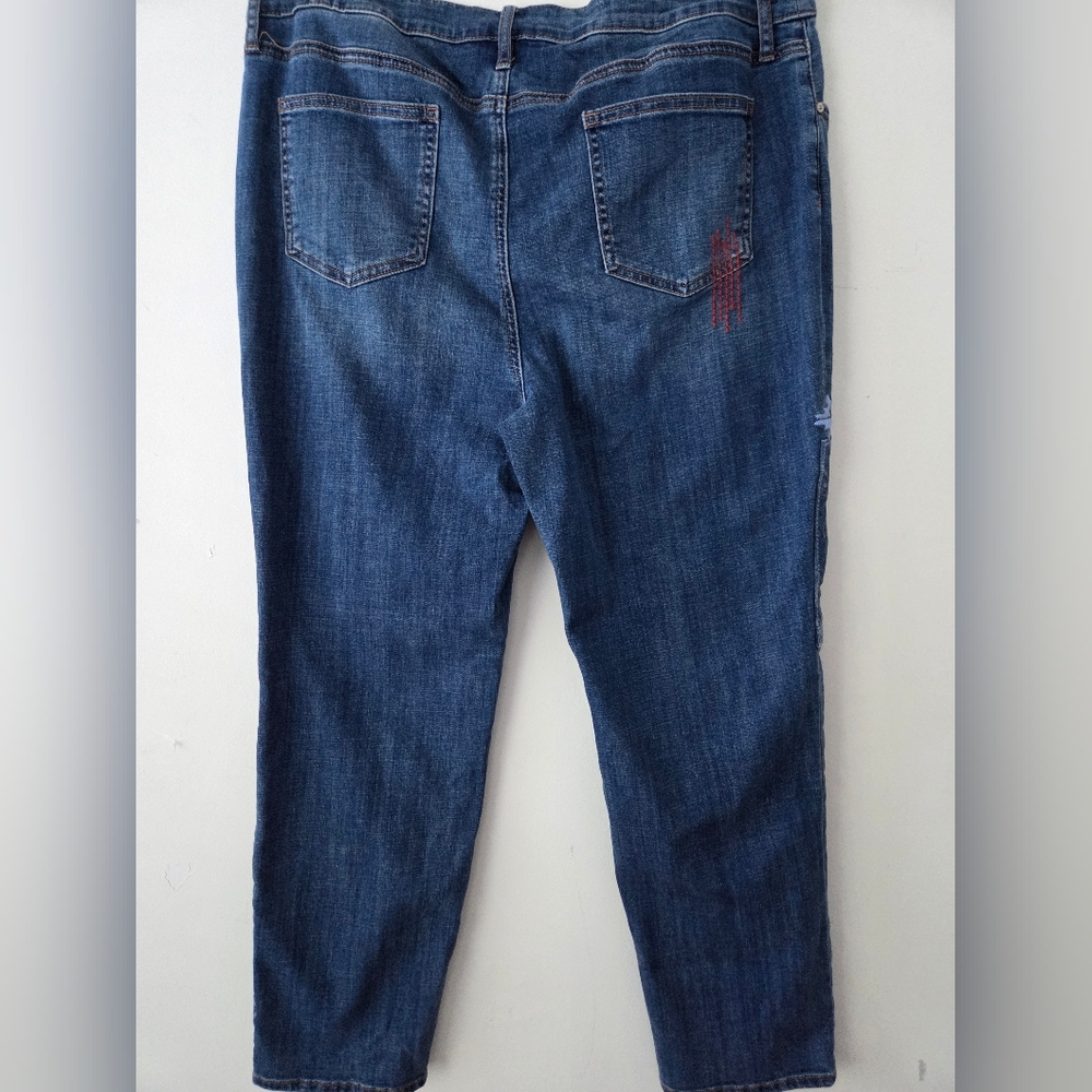 Chico's So Slimming Girlfriend Patchwork Slim Leg… - image 8